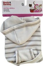 New Boots  Barkley XS Dog Cat Striped Hoodie Up To 10 Lbs. Length 10"