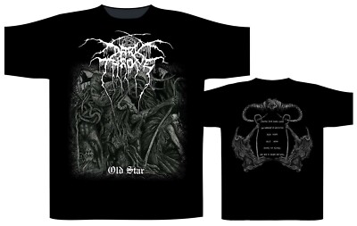 DARKTHRONE - OLD STAR CD COVER Official SHIRT 2X New blaze sky under moon hunger