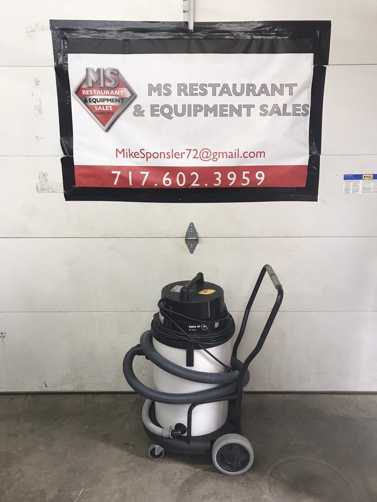 nss Alpha 16 Wet/Dry Vacuum Tested And Working eBay