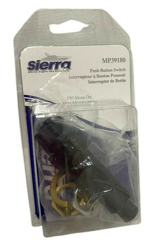 Sierra Push Button OFF-MOM-ON Switch Part# MP39180 - 第 1/3 張圖片