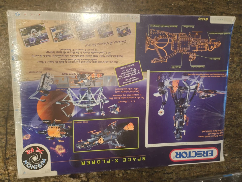 Meccano Erector Space X Plorer Motorized Construction Set #4840  NEW. #13 - Image 2 of 4