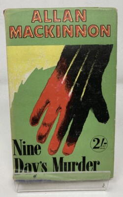 Nine Day's Murder - Allan McKinnon HB 1951 Collins Crime Club