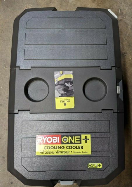 ryobi one  18 volt air conditioned 50 quart cooler