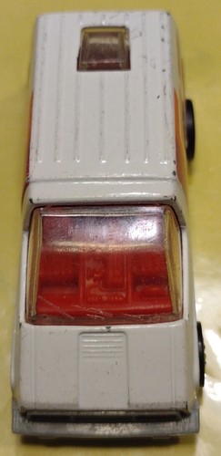 1997 Hot Wheels Beach Blaster Inside Story 528 White Diecast Van 2510 Larry Wood - Picture 6 of 7