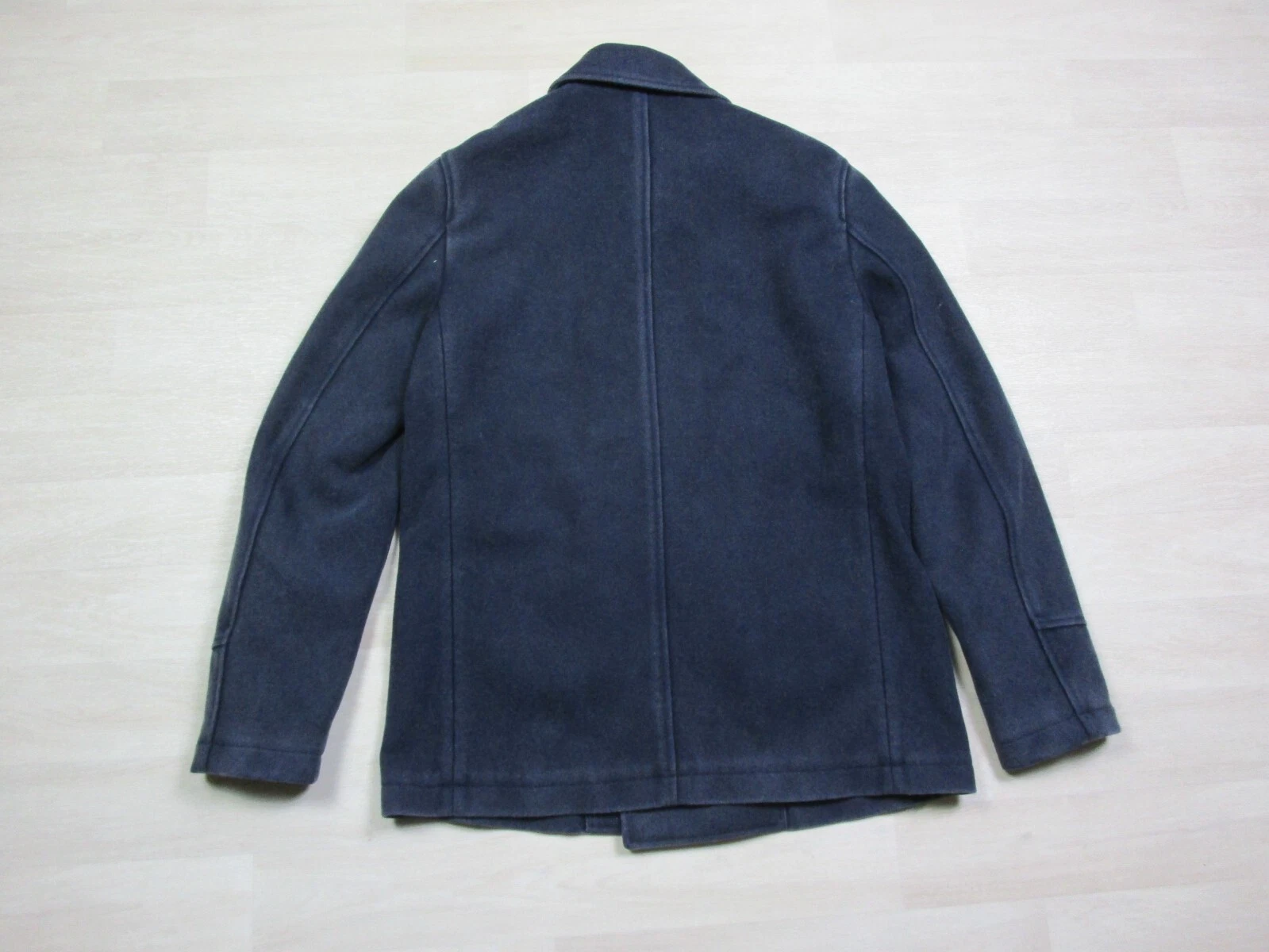 Camplin Vintage Wool Pea Coat Navy Blue Outdoor Supply Size (54) Men's Jacket - product detail image 10