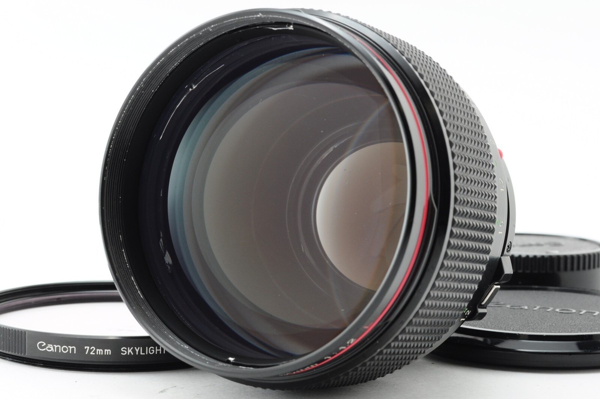 NEAR MINT] Canon New FD NFD 85mm f1.2 L Portrait Prime MF
