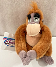 Disney Jungle Book King Louie beanbag plush w/Tag 8" NWT Disney Store NEW 