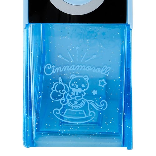 Afilador eléctrico Sanrio Cinnamoroll aprendizaje papelería azul batería alimentación - Imagen 7 de 8