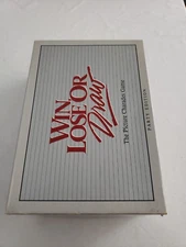 Vintage Win Lose or Draw Board Game 1988 Milton Bradley #4710 Ages 12+ NO TIMER