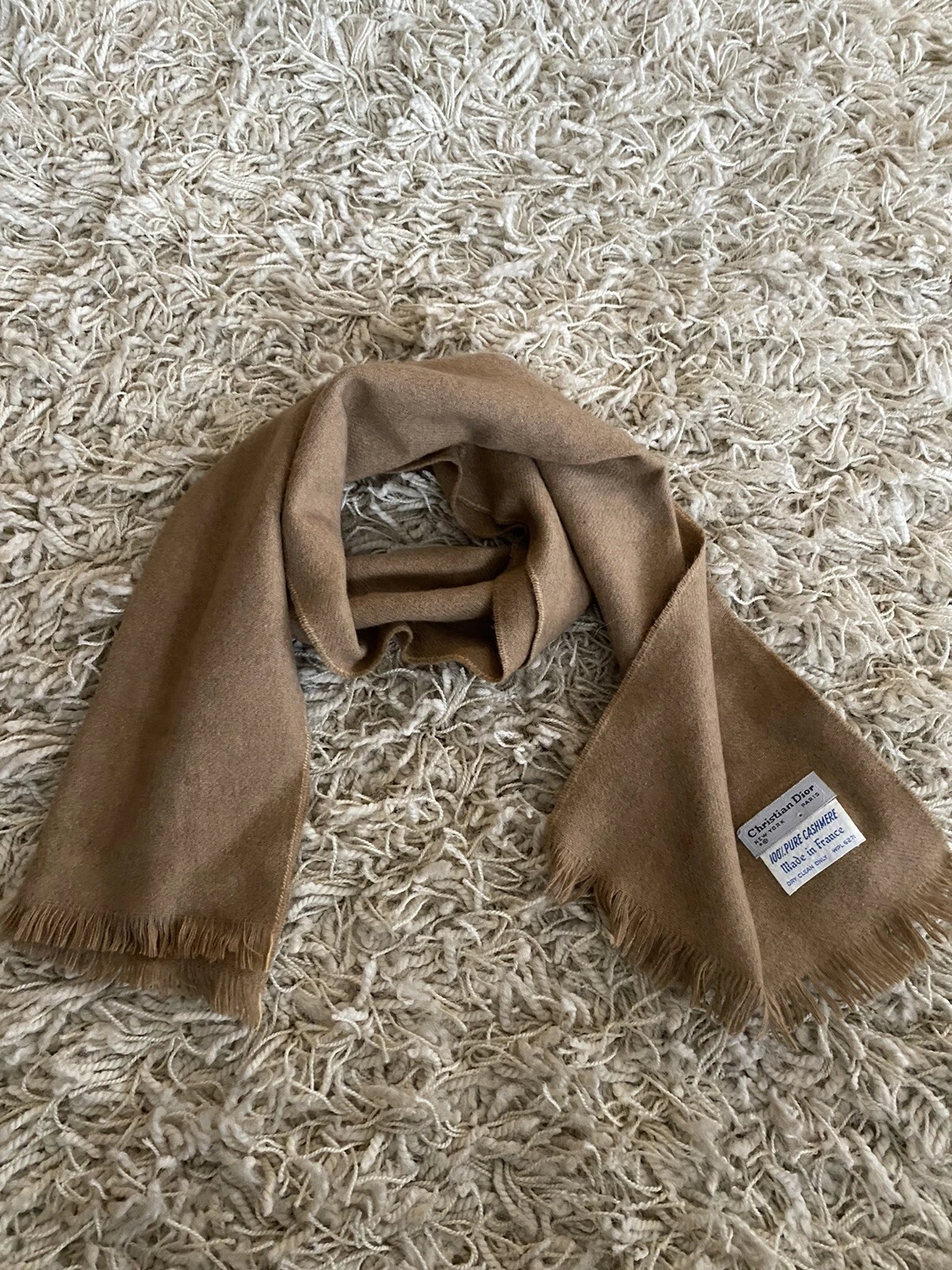 Foulard Christian Dior Paris 100% cachemire