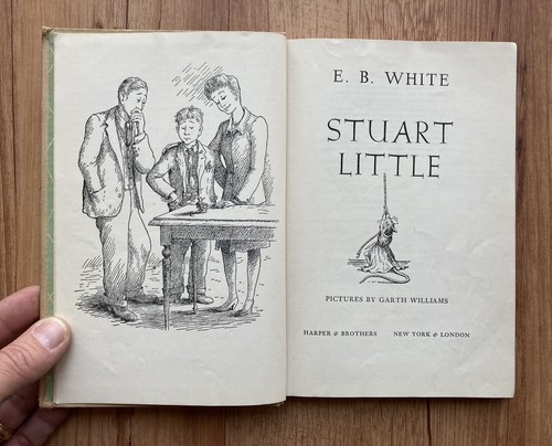 STUART LITTLE by E.B. White ~ 1945 ~ HC ~ Illustrated by Garth Williams - Picture 6 of 12