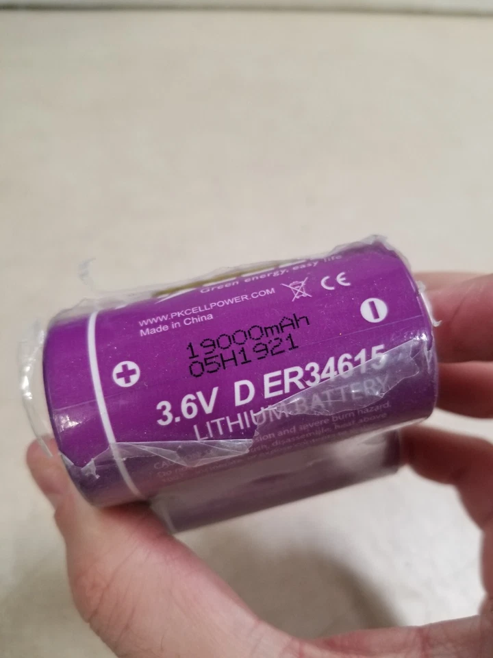 2 PCS PKCELL ER34615 Lithium Batteries 3.6V Bulk - Image 2 of 3