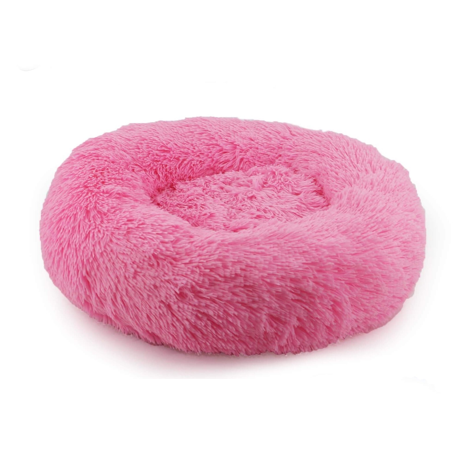 Ancol Pink Super Plush Donut Dog Bed 50cm x 50cm, Size Small, Pets 563050