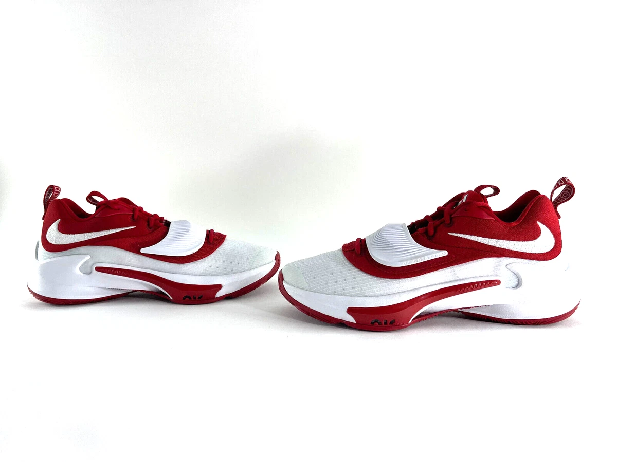 Nike Zoom Freak 3 TB Basketball Shoe Red Antetokounmpo Men\'s 18 Nike Zoom Freak 3 TB Gym Red for Sale | Authenticity  main image 4