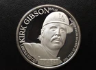 1988 Kirk Gibson National League MVP MLBPA Silver Medal A0313
