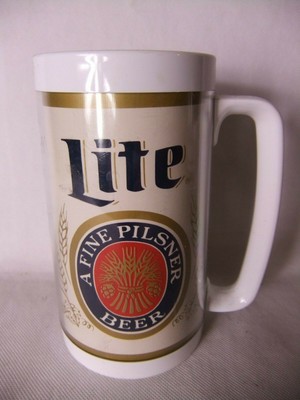 miller lite beer mugs