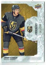 2019-20 UPPER DECK ENGRAINED JIMMY SCHULDT ROOKIE 161/299 VEGAS GOLDEN KNIGHTS
