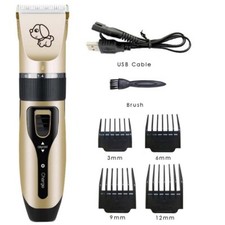 Pet Dog Animal Hair Clipper Electric Trimmer Shaver Grooming Cutter Rechargeable