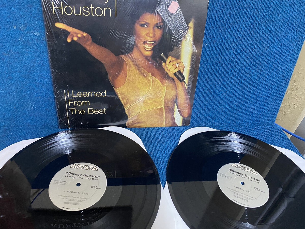 WHITNEY HOUSTON - I LEARNED FROM THE BEST 2000 US 2 VINYL LP 