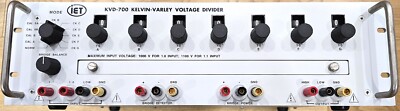 IET KVD-700 Kelvin Varley Voltage Divider Cal Standard (SN: F1-0035073)