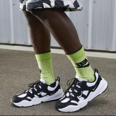Nike Tech Hera - Black White FJ9532-101 Mens Shoes Sneakers Expedited Size 12 Nike Tech Hera White Black Men LifeStyle Casual Shoes FJ9532  main image 2