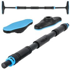 Verstellbare Klimmzugstange - Stahl - blau