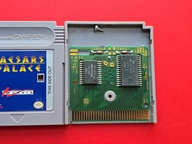 Caesar's Palace Game Boy Original Nintendo GB Blackjack Roulette Authentic Works