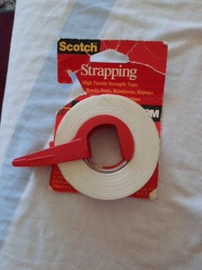 3M Scotch Filament Strapping Tape: 3/4 in. x 30. 5 yds.  19mm x 27.9m #52 New os