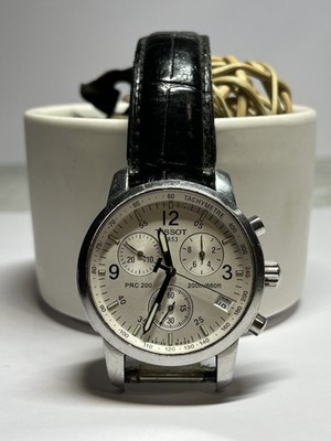 Tissot PRC 200 Chronograph watch T461 STAINLESS STEEL 40mm