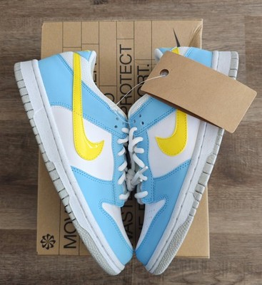 Nike Dunk Low NN Homer Simpson Blue Chill GS SB RARE DX3382-400 Size 5.5Y