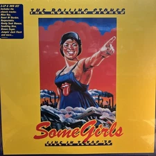 The Rolling Stones  SOME GIRLS LIVE In Texas '78 2LPs & DVD NEW SEALED SHIPS NOW