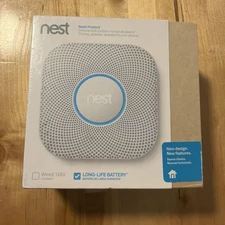 Google Nest Protect Smoke and Carbon Monoxide Alarm S3000BWES, Expiration 7/26