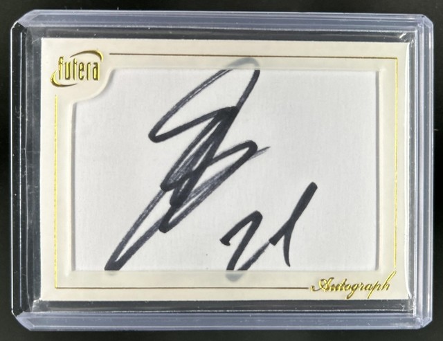 2026 Futera Incredible Pablo Sarabia Gold Plated 1/1 Auto Autograph #1/1