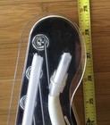 Vintage Stratocaster Guitar SHAPED Neon Wall Clock 29” Long Black & White — photo 5