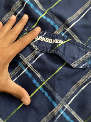 Quiksilver Elastic Board Shorts Size 10/12 With Micros Rash Guard Size 12/14 - Picture 18 of 24
