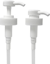 2 Pack 38-400 Pump Dispensers, Leak-Proof, BPA Free, Fits 1 and 1/2 Gallon with