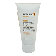 Replenix Sheer Mineral Face SPF 50+ Sunscreen 4 Fl. oz