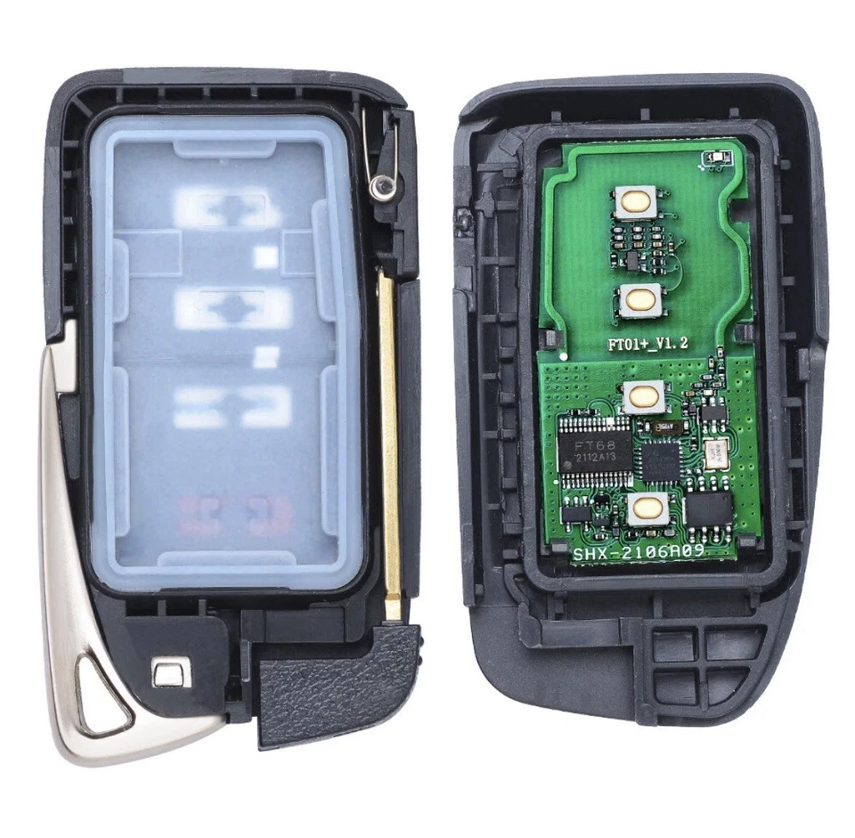 Mando a distancia llave inteligente para Lexus IS200t IS250 RC300 RC350 HYQ14FBA 281451-2020 AG Foto 4 de 4