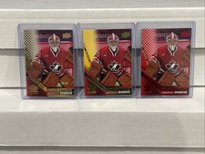 Ann-Renee Desbiens 3 Card Lot 2022 Team Canada Juniors Montreal Victoire PWHL
