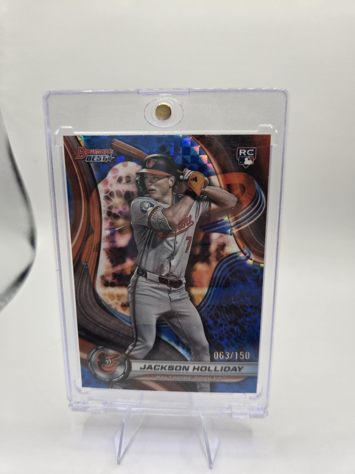 2024 Bowman's Best - Jackson Holliday #13 Blue Refractor /150 (RC)