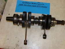 1998 SKI-DOO FORMULA Z Type 670 CK3 Rotax crank shaft crankshaft good bearings