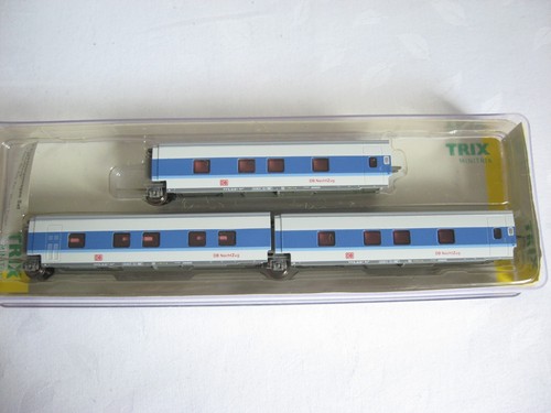 JI21* TRIX N 15551 Ergänzugswagen-Set Nachtzug OVP | Condition: Gebraucht