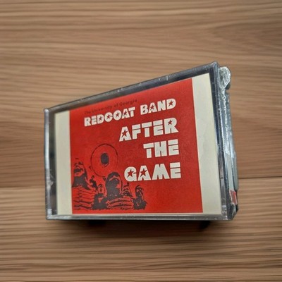NOS UNIVERSITY OF GEORGIA REDCOAT BAND AFTER THE GAME CASSETTE TAPE NEW SEALED