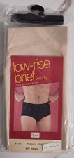 Vintage Sears Roebuck Fashion Underwear For Men Low Rise Brief with Fly Sz Small