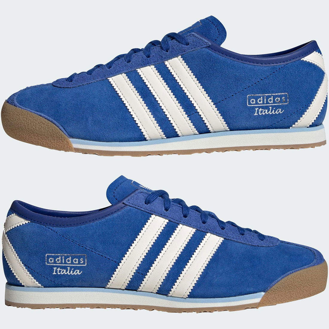 adidas Originals Italia 70s JQ6930 Royal Blue Cream White Silver