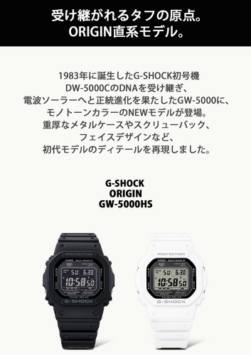 CASIO G-SHOCK GW-5000HS-1JF HERITAGE Series Digital Solar Radio Watch Men JAPAN - Picture 3 of 7