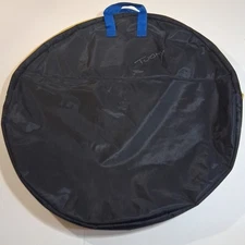 One Wheel Bag Zippered Bicycle Tire Racing Wheel Carry Case Black 28"