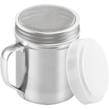 CUSINIUM Powdered Sugar Shaker Duster - With Handle - Cinnamon Shaker For Cof...