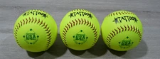 Lot of 3 AD Starr Tattoo USA softballs USAT1252PS New 52 Cor 300 MAX