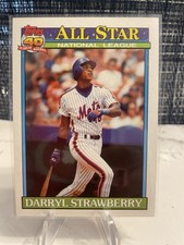1991 Topps - All-Star Darryl Strawberry #402